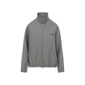 Courrèges Multicolour Wool Blend Jacket With High Collar - NWT